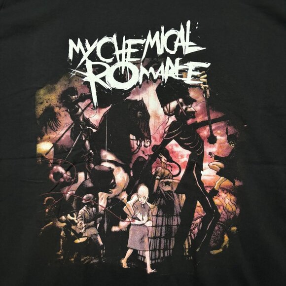 My Chemical Romance The Black Parade Art Emo Band T-Shirt XL - Picture 2 of 4